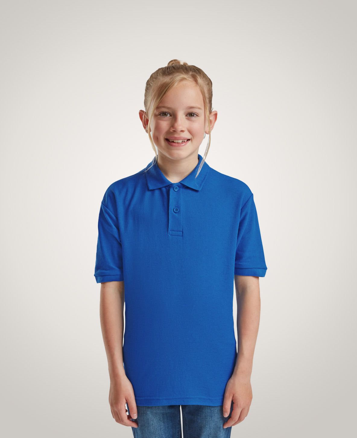 Poloshirt kinder Fruit 65/35